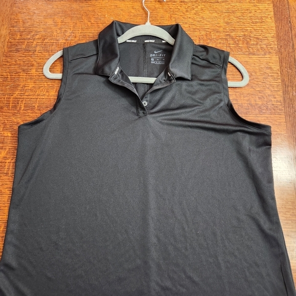 Nike Golf Women’s Black Tank Top Polo Shirt Size XL EUC dri fit - Picture 9 of 9